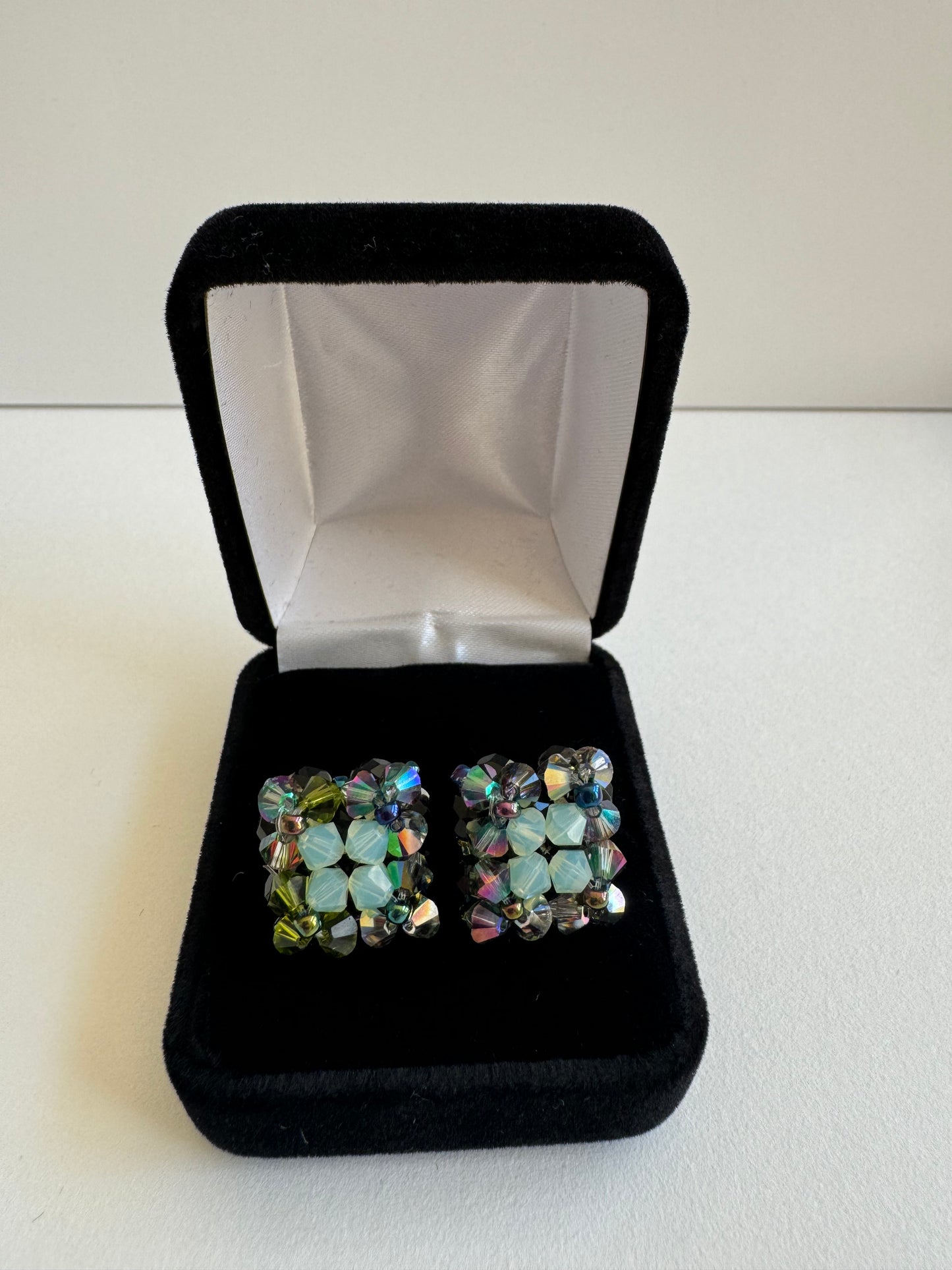 Swarovski Crystal Cufflinks by Esti Art