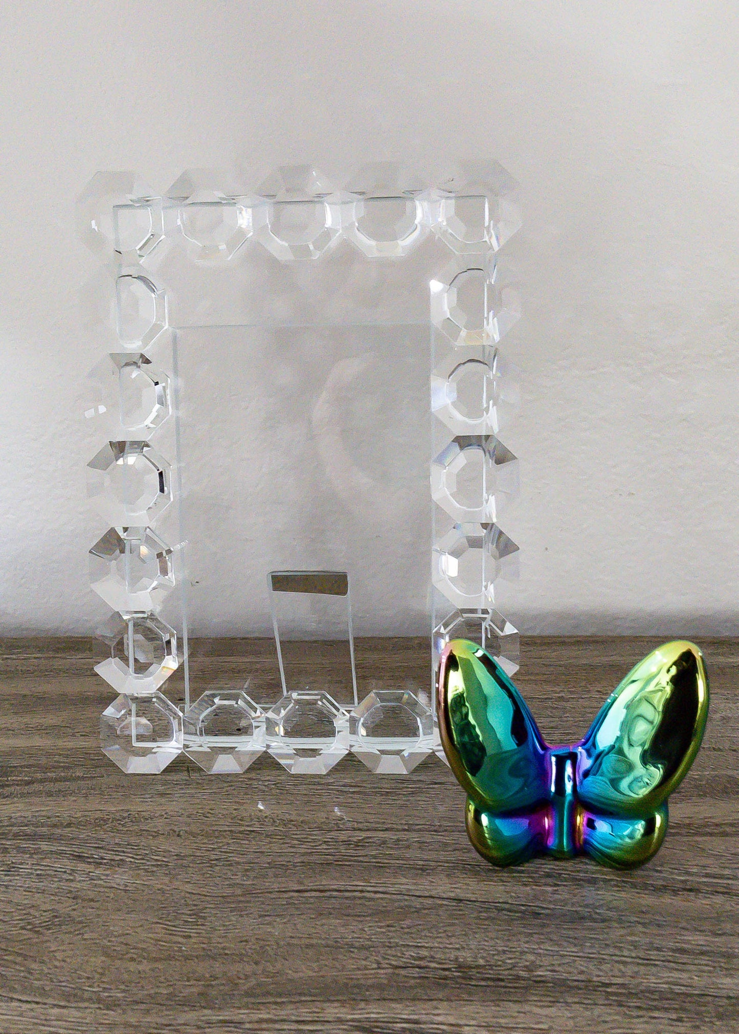 Le Mariposa Exclusive Crystal Butterfly Home Decor in Rainbow Iridescent