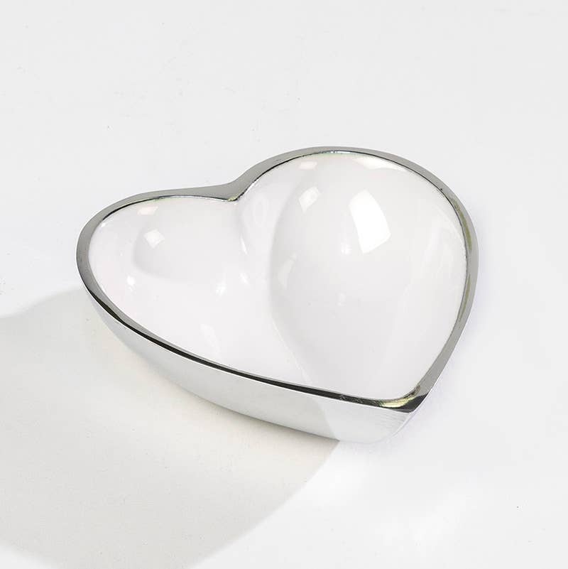 Aluminum enamel Heart Bowls Medium