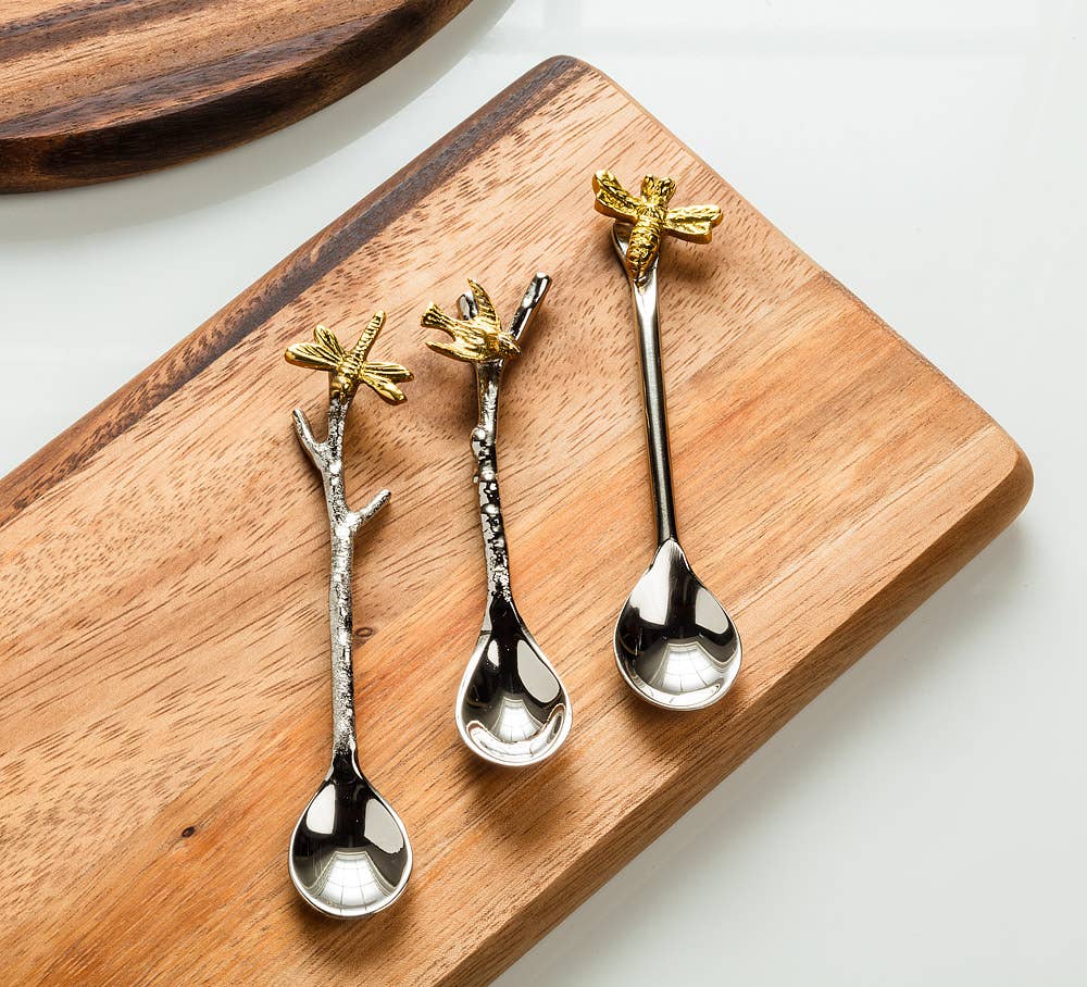 Dragonfly on Branch Small Spoon-5.25"L