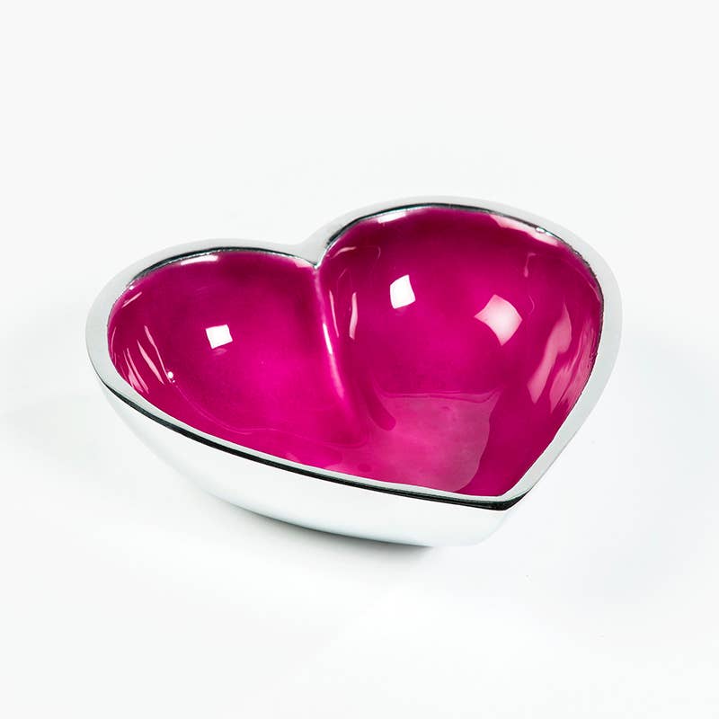 Aluminum enamel Heart Bowls Medium