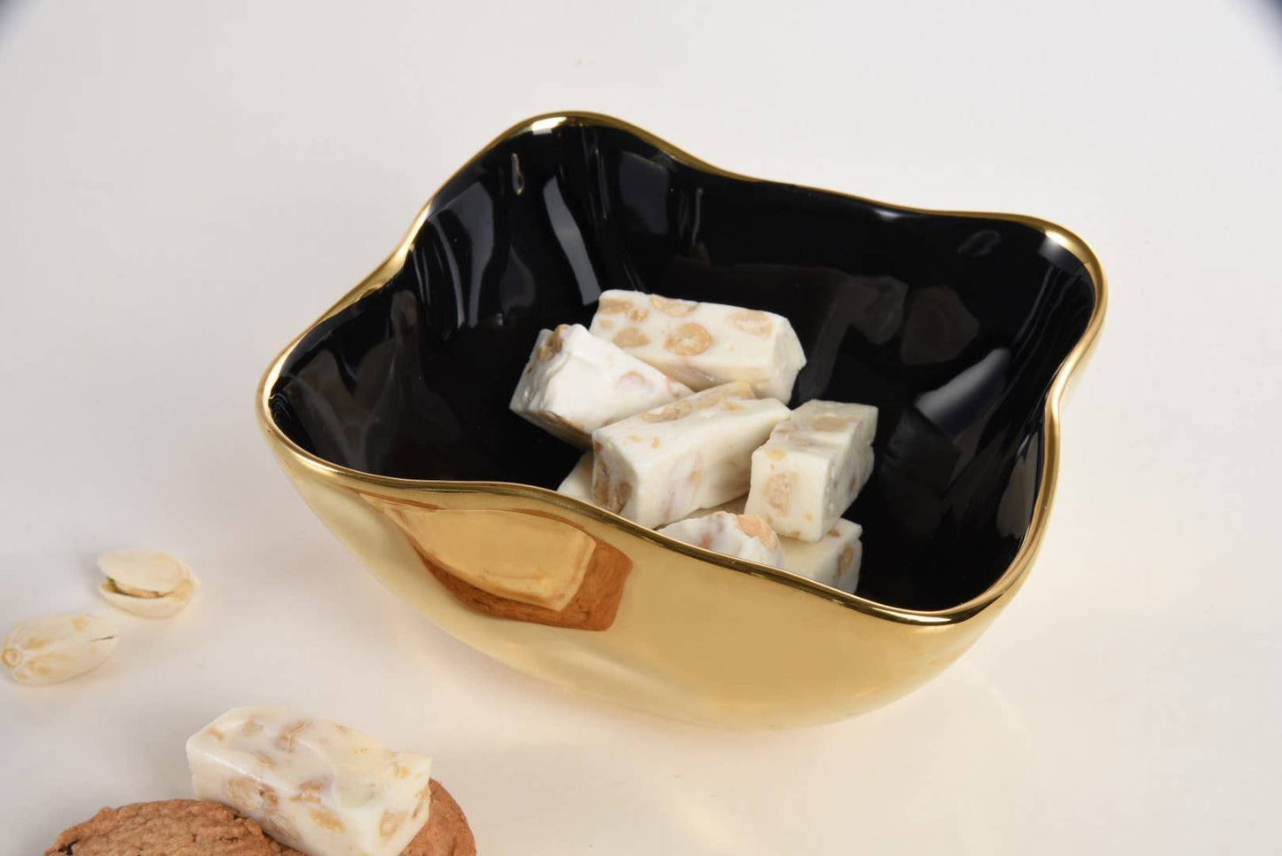 Square Snack Bowl - Black