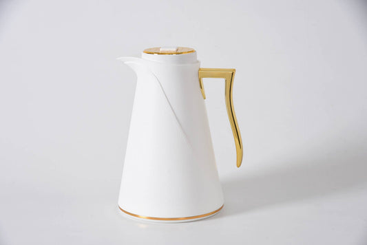 Textured Thermal Carafe - white