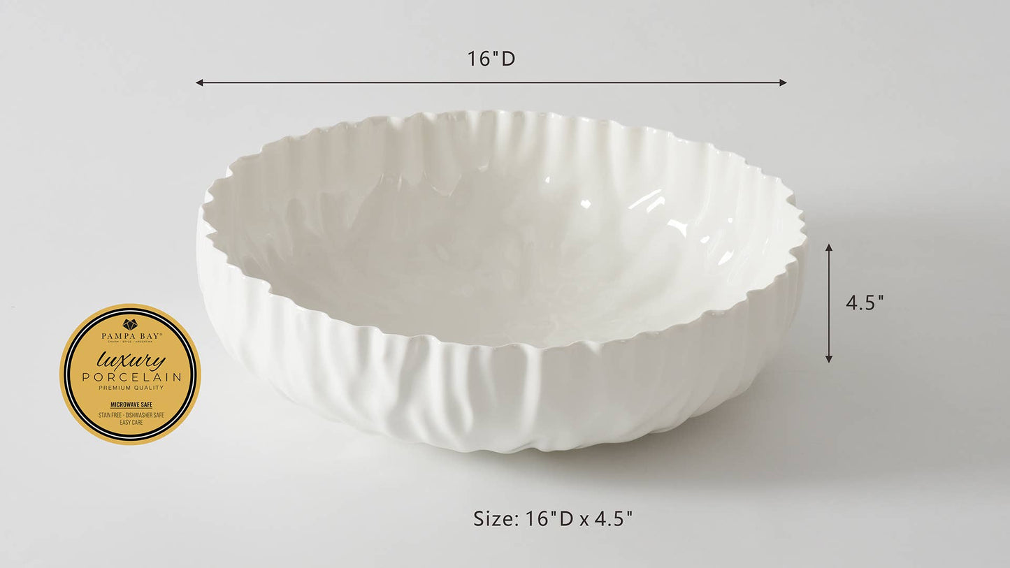 Extra Large Shallow Bowl