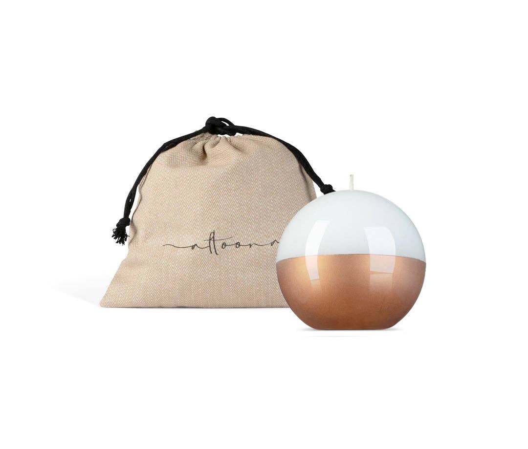 4 inch High Gloss “Metallic” Candle Sphere