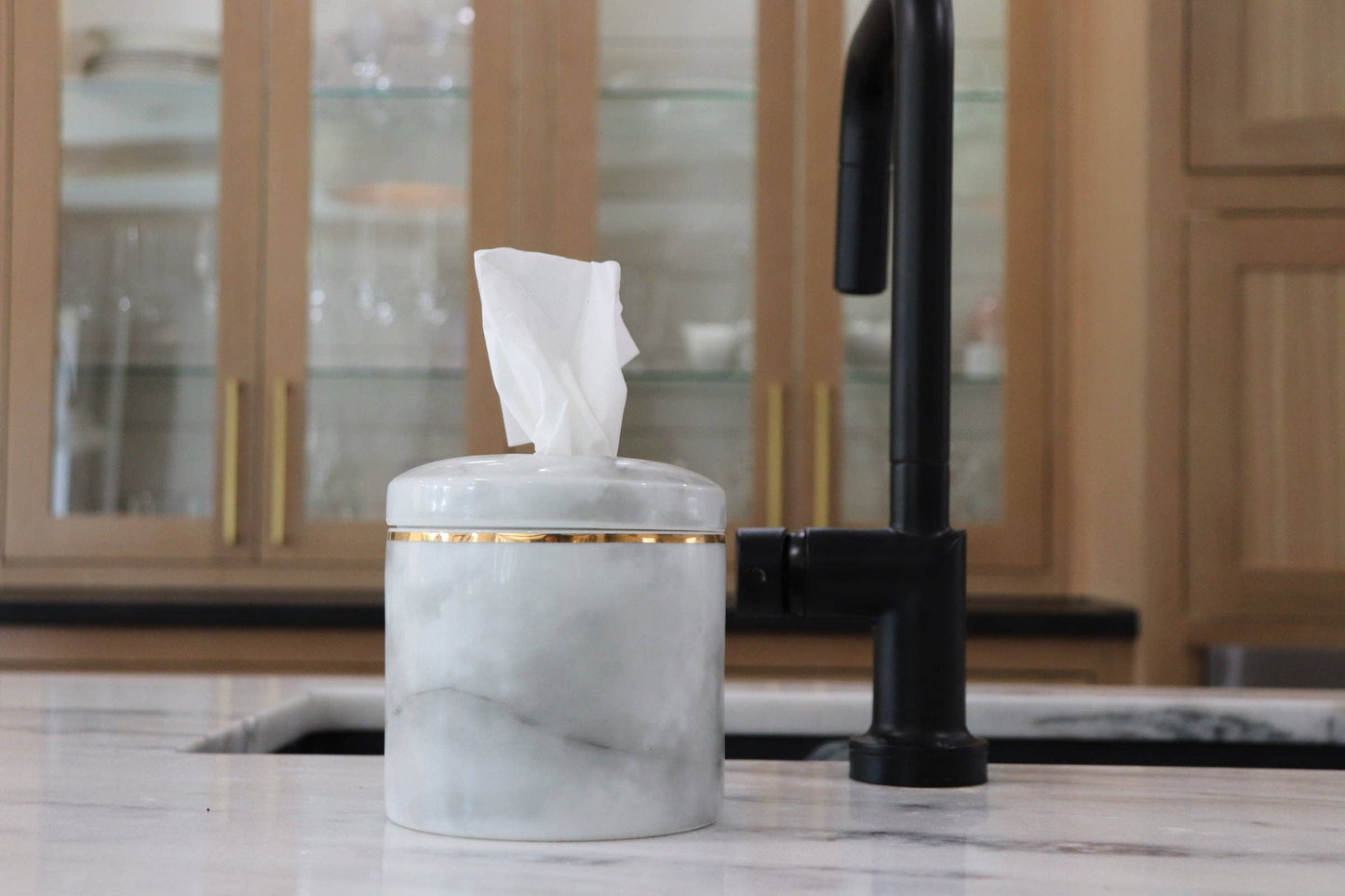 Marble Tissue Dispenser