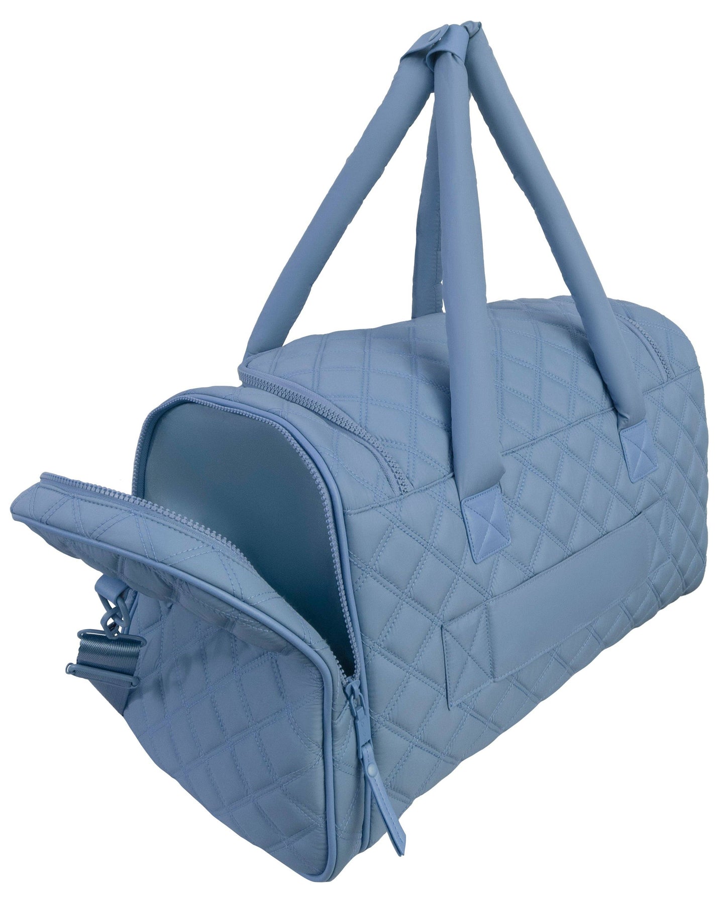 Diamond Quilted Parachute Nylon Duffel