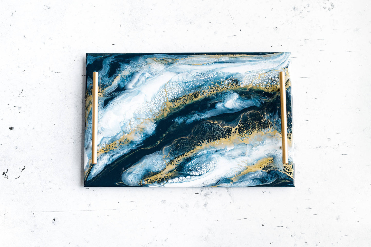 Resin Serving Trays with Handles