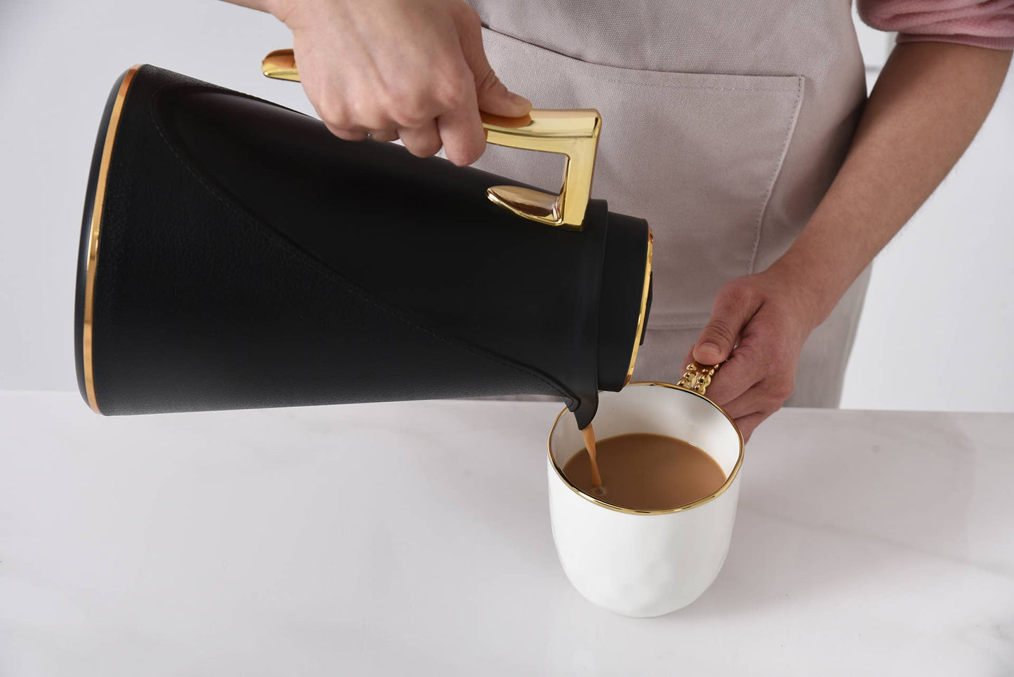 Textured Thermal Carafe- Black