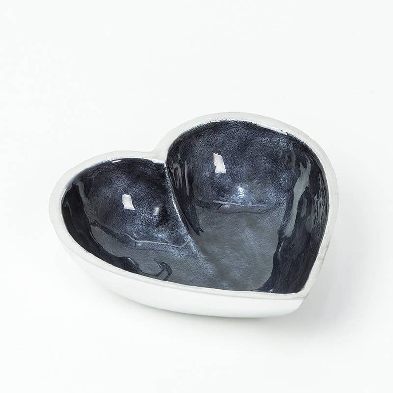 Aluminum enamel Heart Bowls Medium