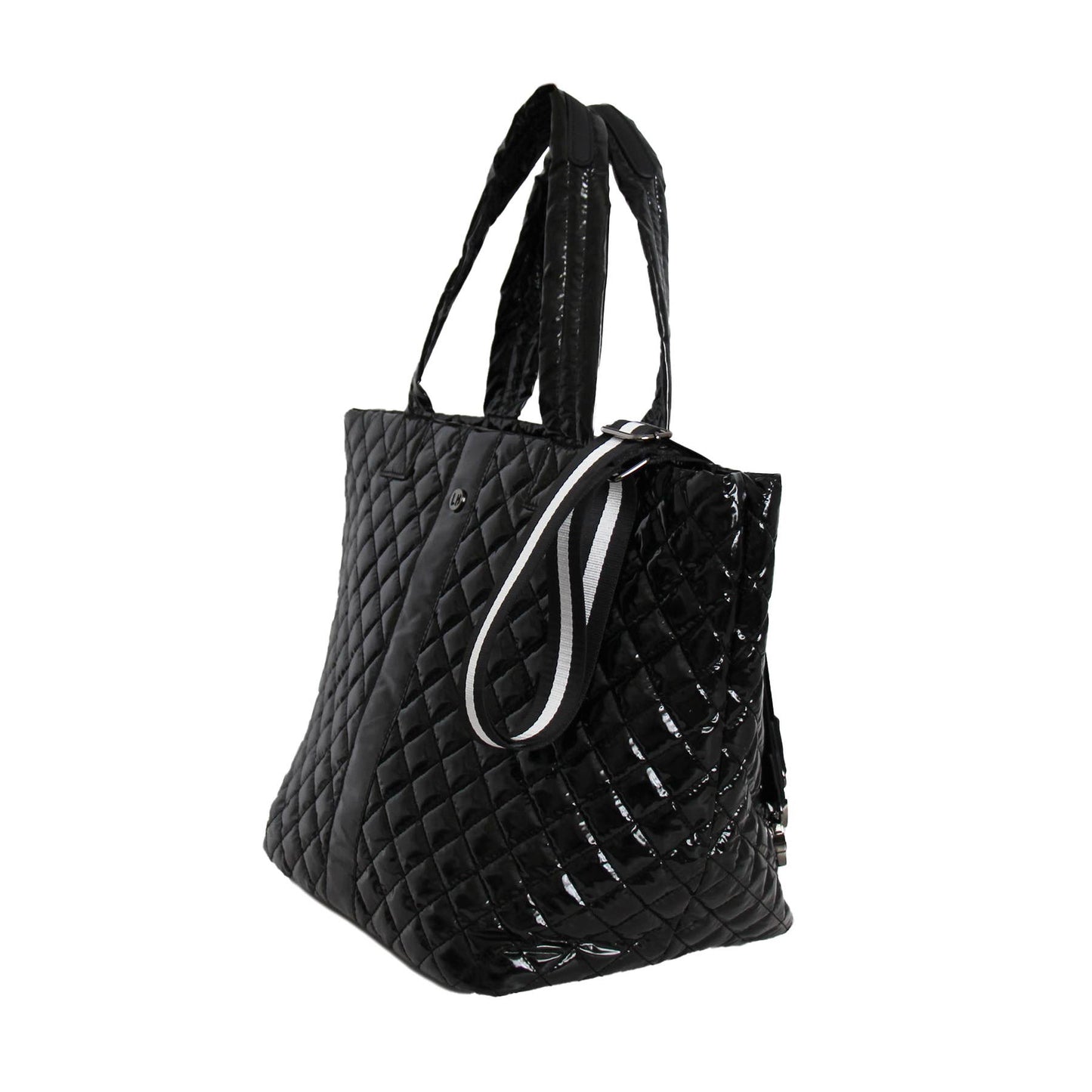 Diamond Tote Glossy Black
