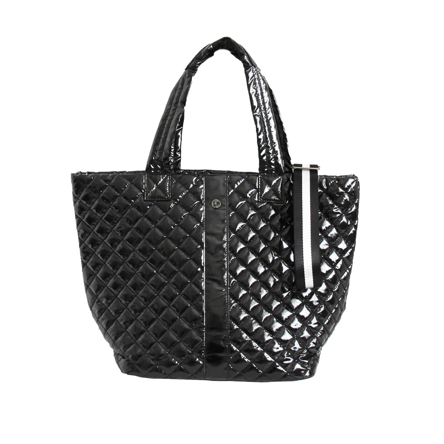 Diamond Tote Glossy Black