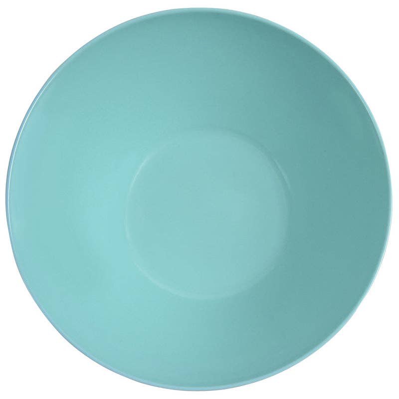 Grape and Turquoise Two Tone 12.5" Salad Bowl