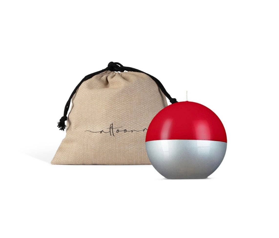 4 inch High Gloss “Metallic” Candle Sphere