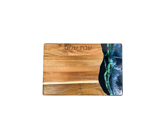 Acacia Epoxy Challah Board