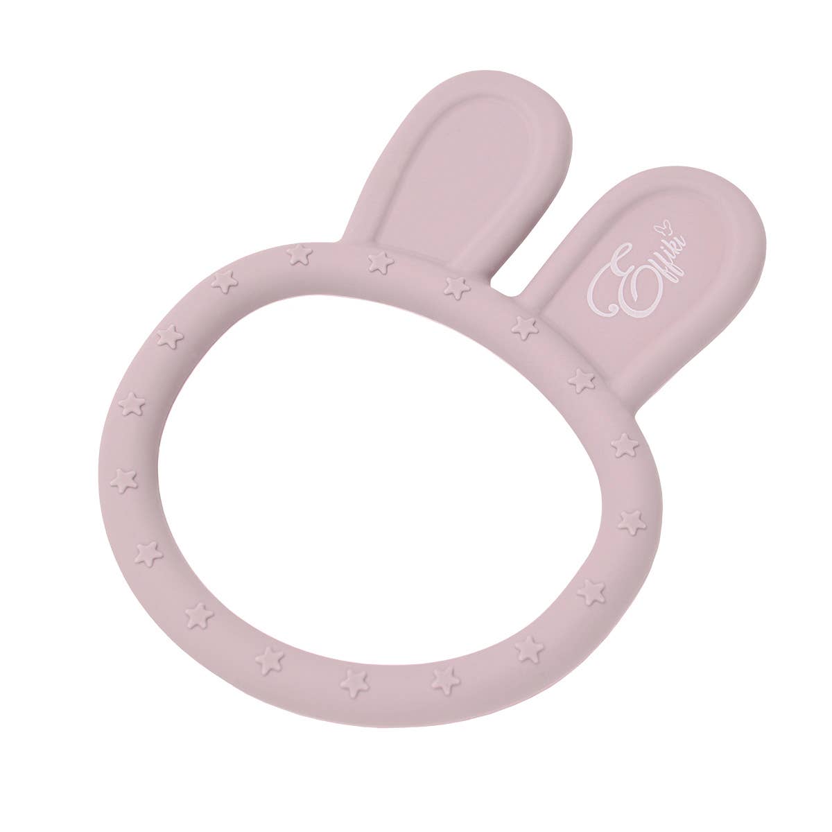 SILICONE TEETHER - PINK BUNNY