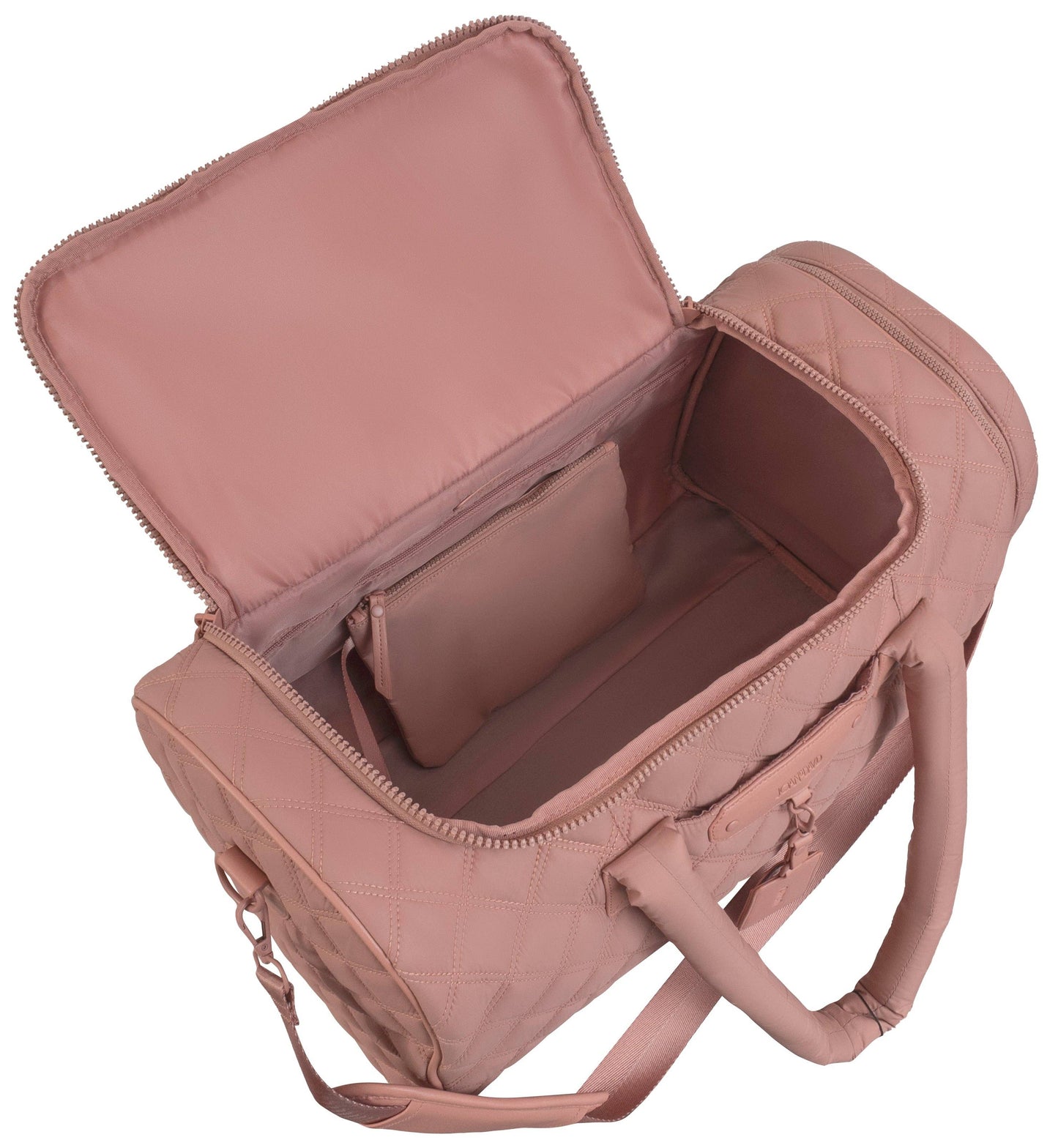 Diamond Quilted Parachute Nylon Duffel