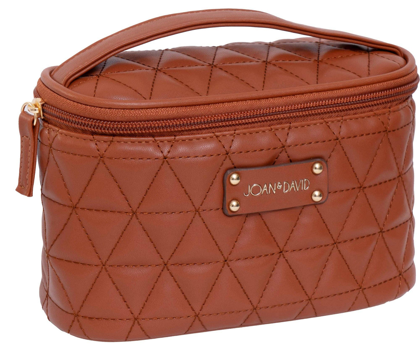 Quilted 4 Piece Cosmetic Bag Set