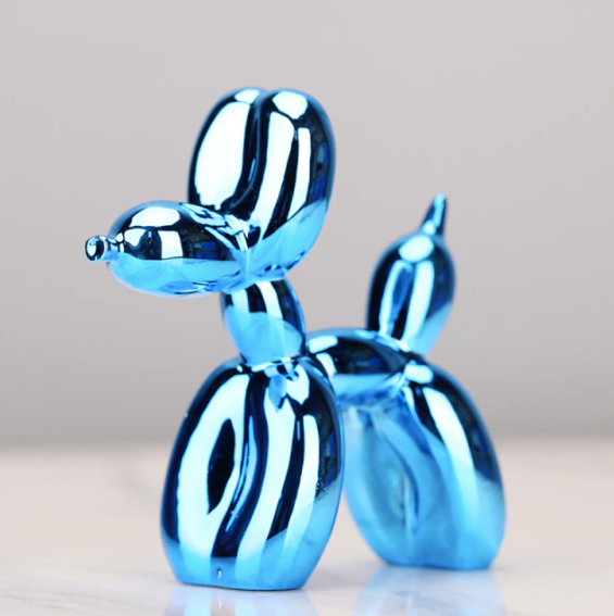 Electroplating Balloon Dog Sculpture