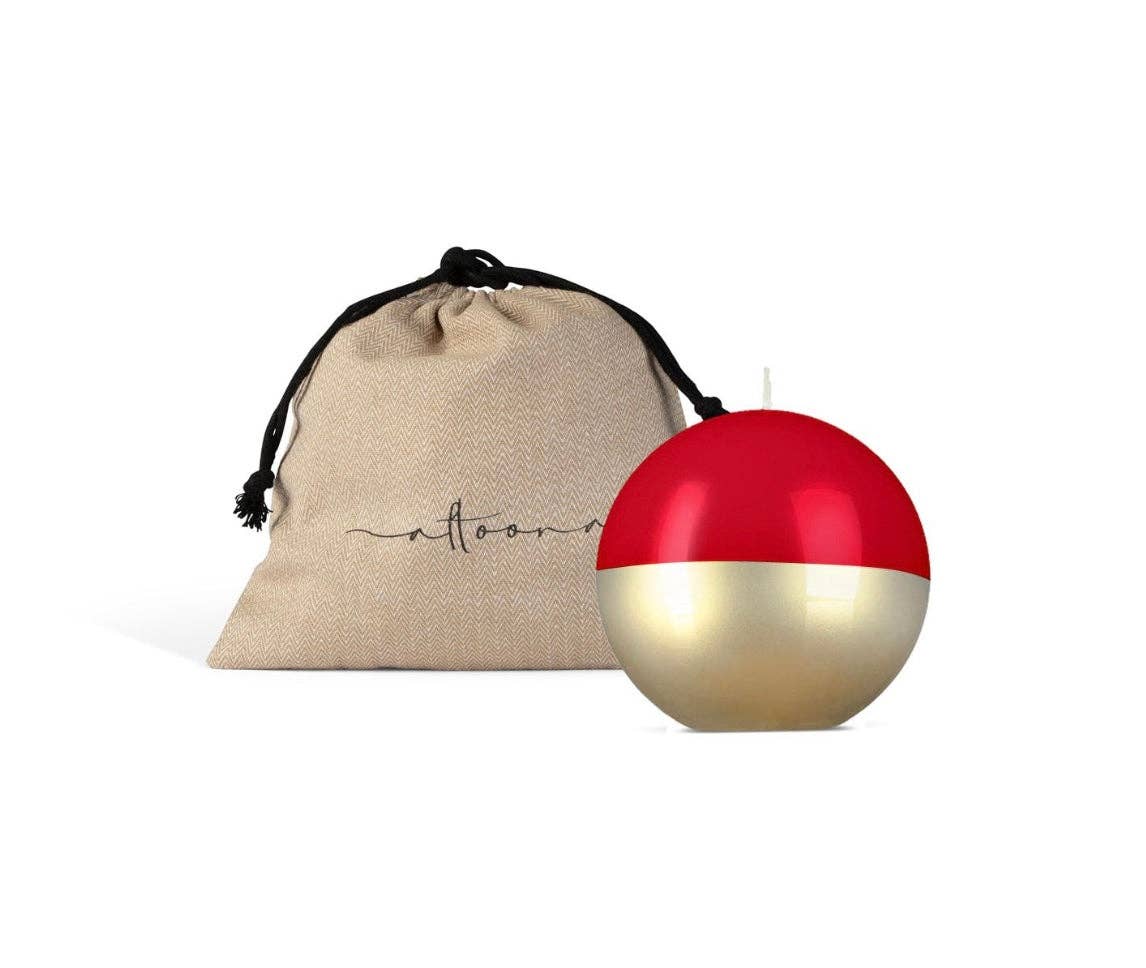 4 inch High Gloss “Metallic” Candle Sphere