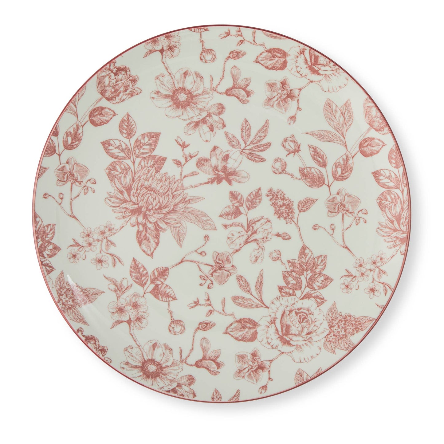 12pc Toile Dinnerware Set