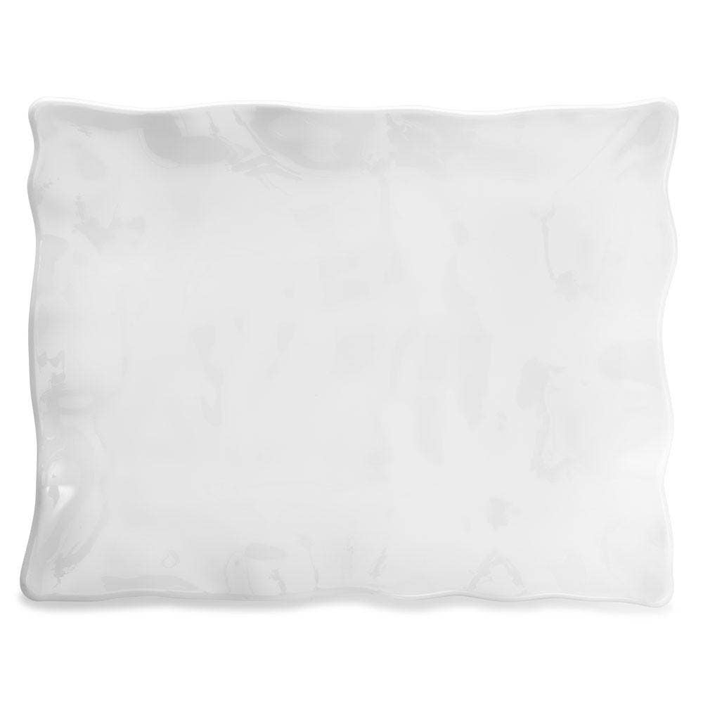 Ruffle 17" x 13.5" Large Rectangle Platter