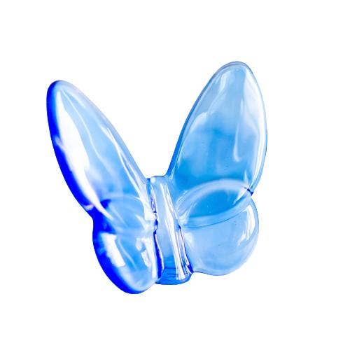 Mor Crystal Butterfly in royal blue - Large