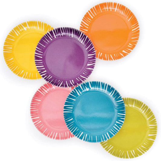 Fringe 6.5" Appetizer Plate - Set of 6